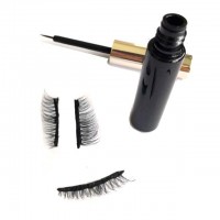 wholesale private label  liquid eyeliner pencil  black magnetic  waterproof eyelash lashes eyeliner