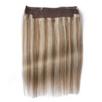 Indian virgin hair 16"~24" factory wholesale halo hair extensions